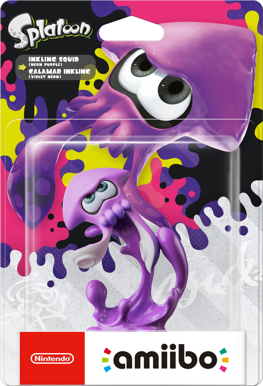 Amiibo-Inkling Squid (Neon Purple) - Splatoon series (Nieuw)