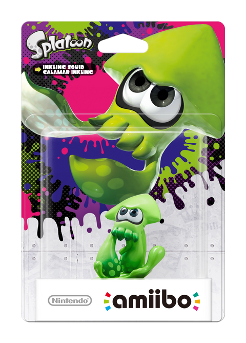 Amiibo-Inkling Squid - Splatoon series (Nieuw)