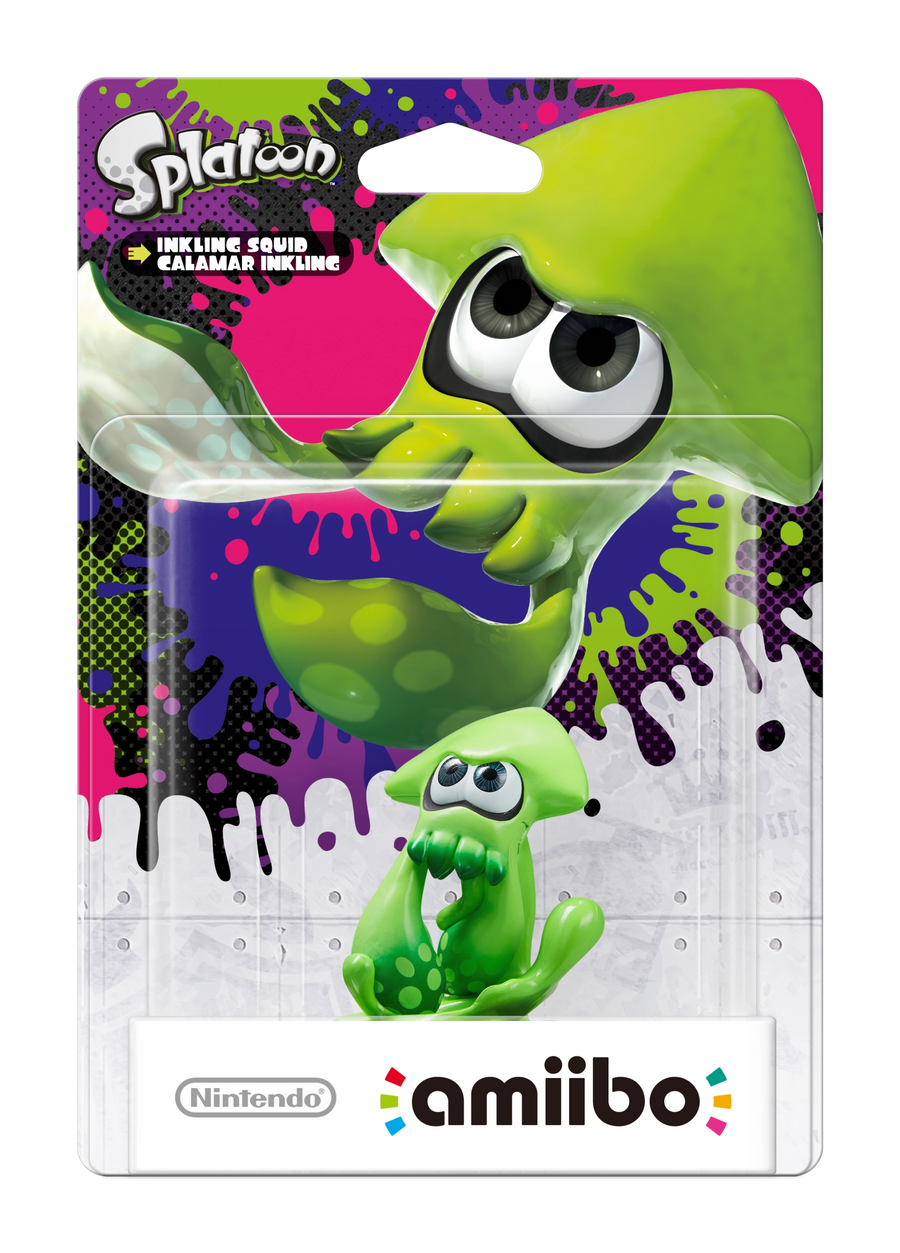 Amiibo-Inkling Squid - Splatoon series (Nieuw)