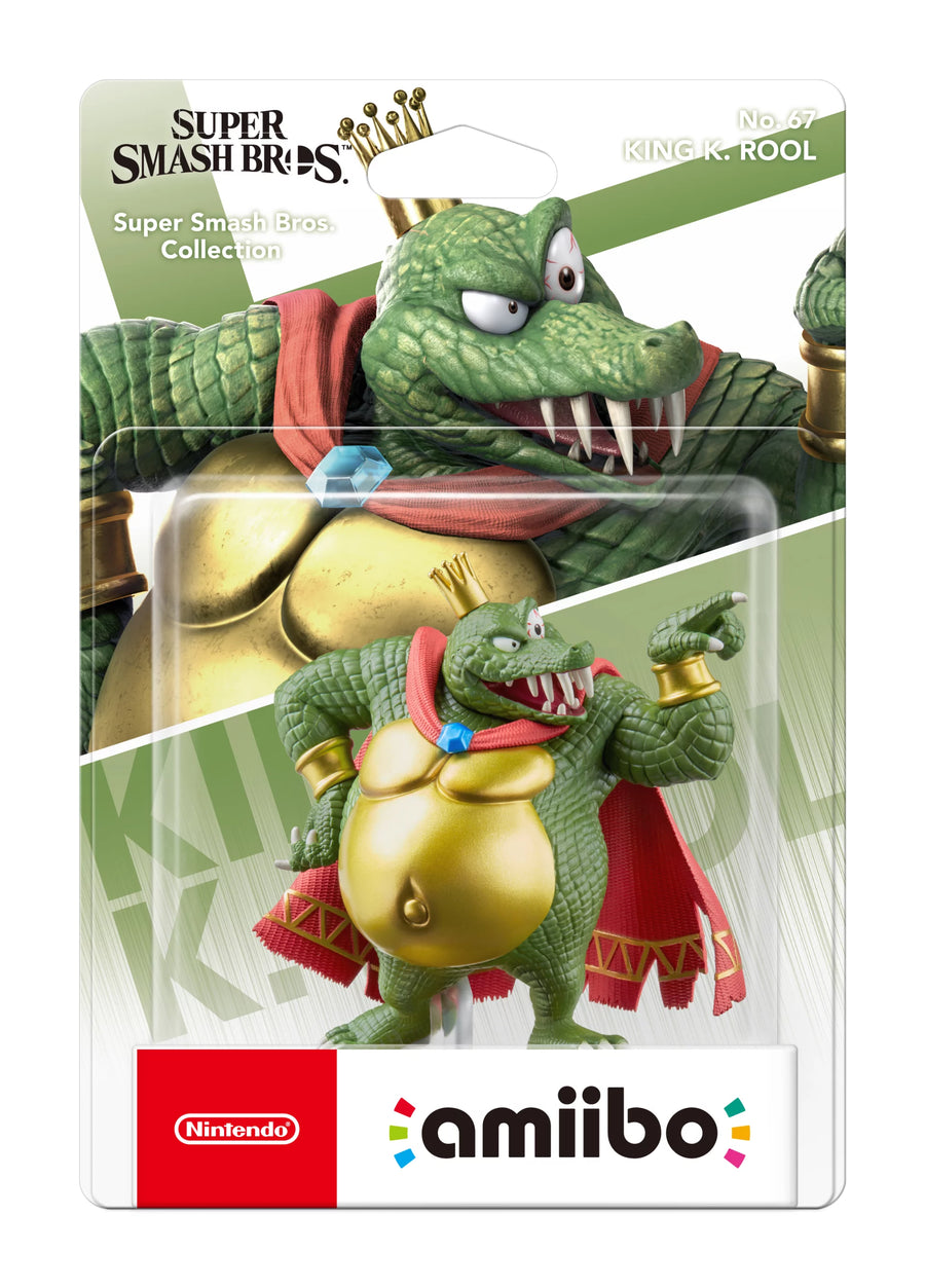 Amiibo-King K. Rool (Nr. 67) - Super Smash Bros. series (Nieuw)