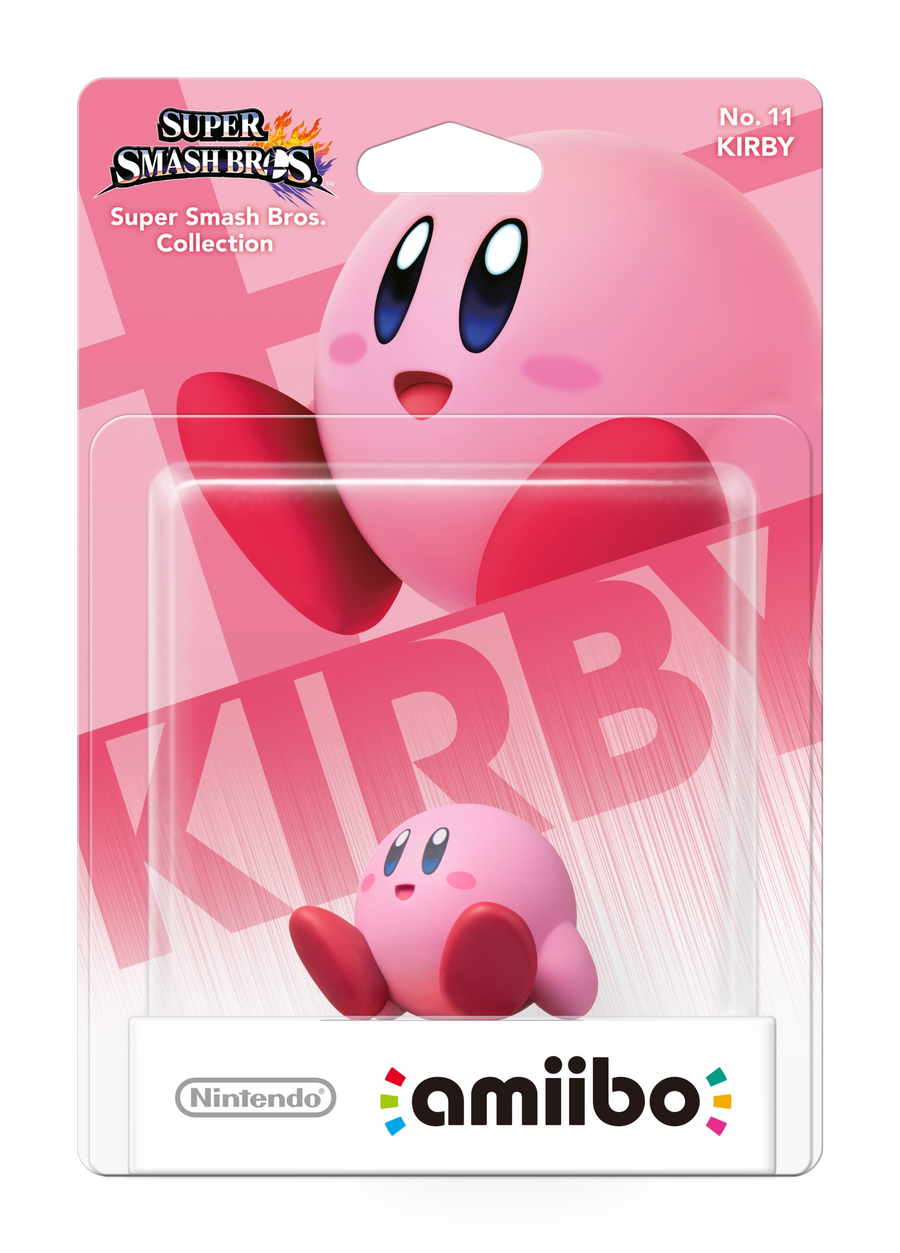 Amiibo-Kirby (Nr. 11) - Super Smash Bros. series (Nieuw)