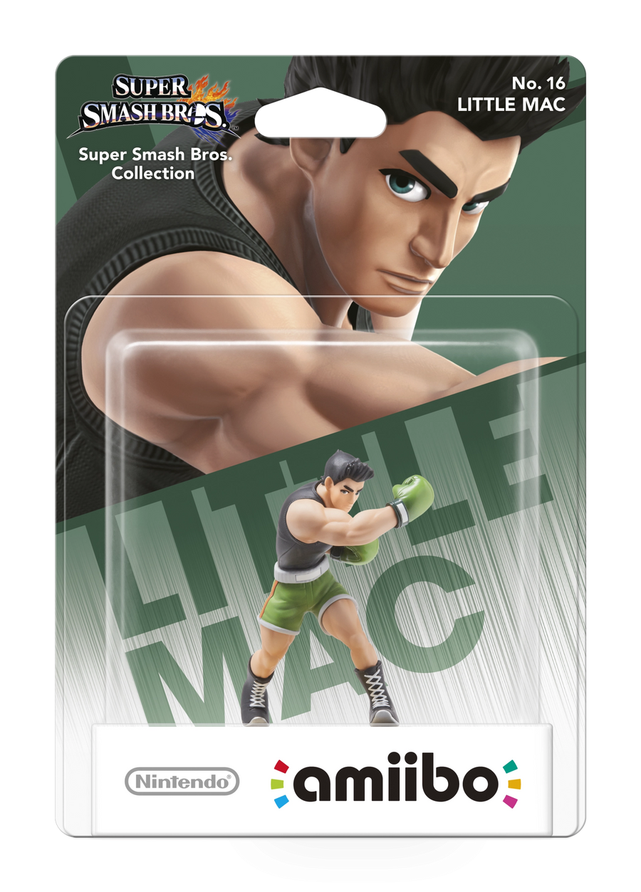 Amiibo-Little Mac (Nr. 16) - Super Smash Bros. series (Nieuw)