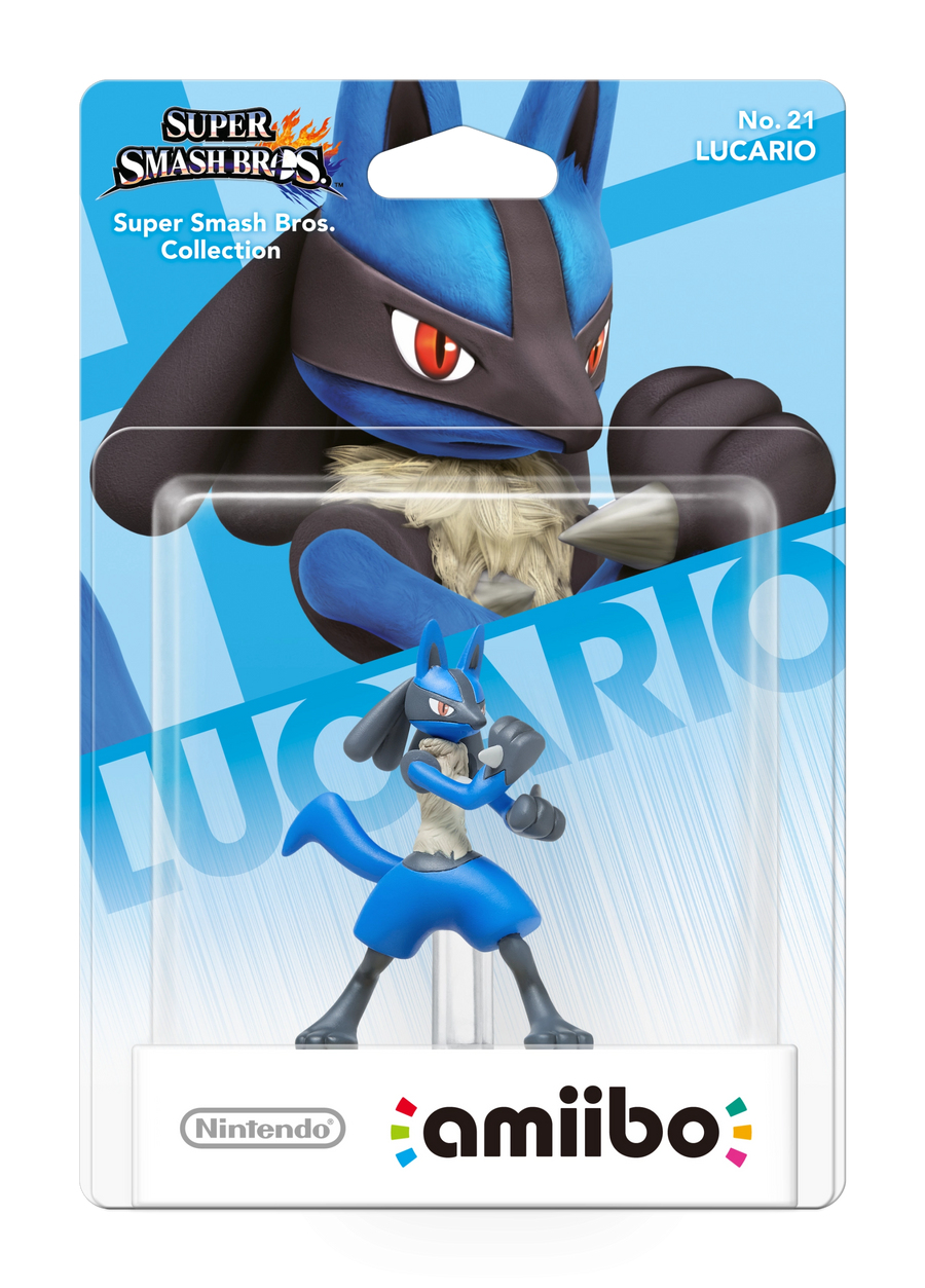 Amiibo-Lucario (Nr. 21) - Super Smash Bros. series (Nieuw)