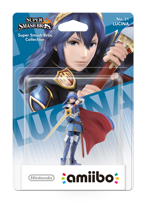 Amiibo-Lucina (Nr. 31) - Super Smash Bros. series (Nieuw)