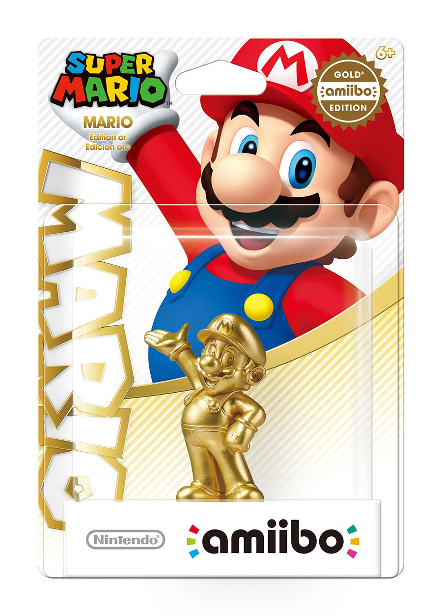 Amiibo-Mario - Gold Edition - Super Mario series (Nieuw)