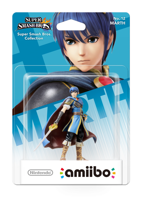 Amiibo-Marth (Nr. 12) - Super Smash Bros. series (Nieuw)