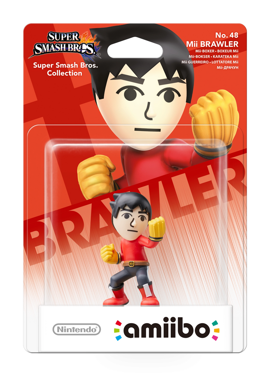 Amiibo-Mii Brawler (Nr. 48) - Super Smash Bros. series (Nieuw)