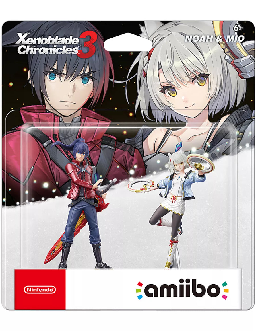 Amiibo-Noah + Mio Double Pack - Xenoblade Chronicles series (Nieuw)