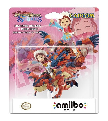 Amiibo-One-Eyed Rathalos and Rider - Girl - Monster Hunter Stories series (Nieuw)