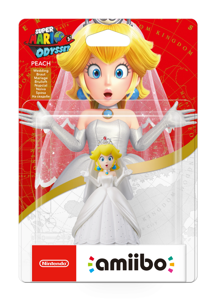 Amiibo-Peach - Wedding Outfit - Super Mario series (Nieuw)