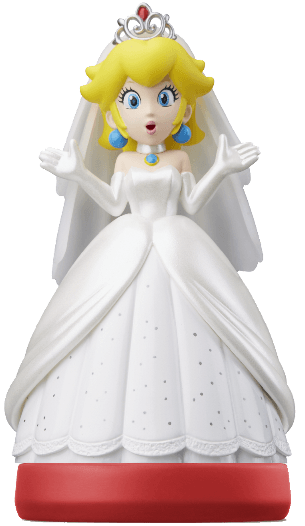 Amiibo-Peach - Wedding Outfit - Super Mario series Tweedehands