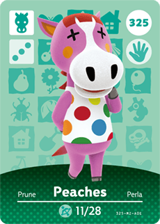 Amiibo-Peaches #325 - Series 4 Tweedehands