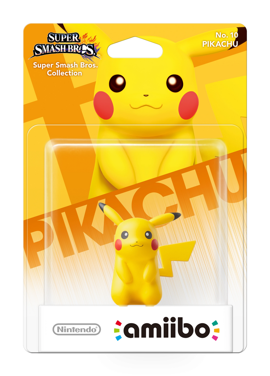 Amiibo-Pikachu (Nr. 10) - Super Smash Bros. series (Nieuw)