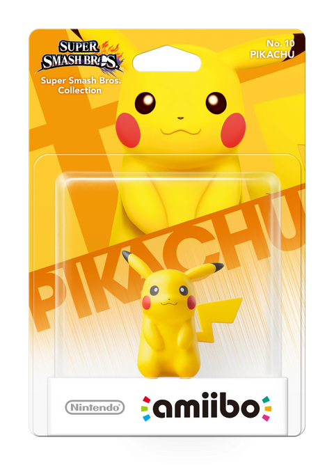 Amiibo-Pikachu (Nr. 10) - Super Smash Bros. series (Nieuw)