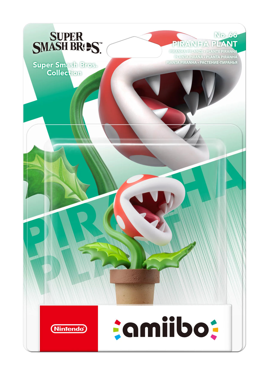 Amiibo-Piranha Plant (Nr. 66) - Super Smash Bros. series (Nieuw)