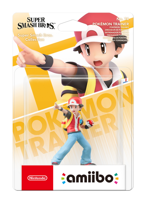 Amiibo-Pokemon Trainer (Nr. 74) - Super Smash Bros. series (Nieuw)
