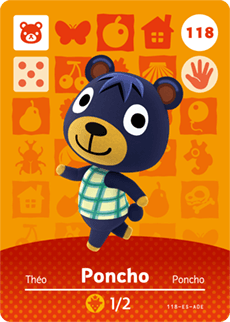Amiibo-Poncho #118 - Series 2 Tweedehands