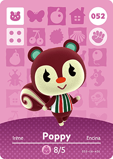 Amiibo-Poppy #052 - Series 1 Tweedehands