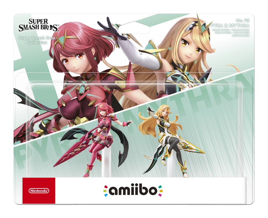 Amiibo-Pyra + Mythra (Nr. 92) - Super Smash Bros. series (Nieuw)