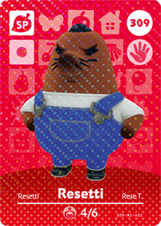 Amiibo-Resetti #309 - Series 4 Tweedehands