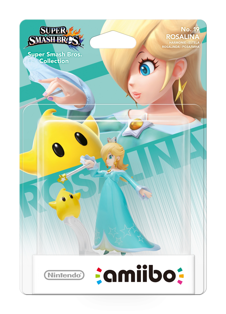 Amiibo-Rosalina (Nr. 19) - Super Smash Bros. series (Nieuw)