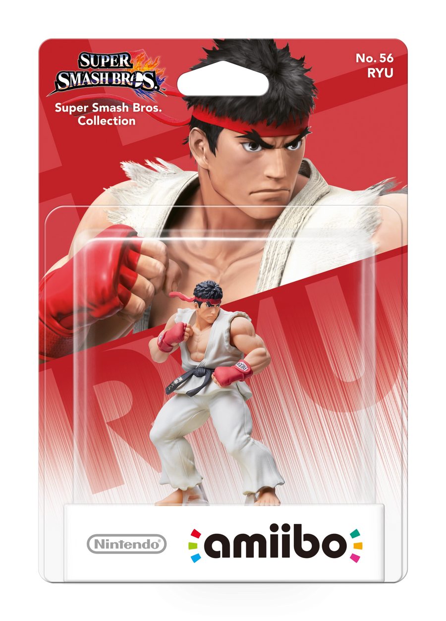 Amiibo-Ryu (Nr. 56) - Super Smash Bros. series (Nieuw)