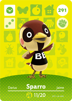 Amiibo-Sparro #291 - Series 3 Tweedehands