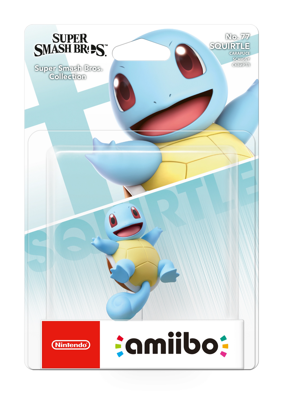 Amiibo-Squirtle (Nr. 77) - Super Smash Bros. series (Nieuw)