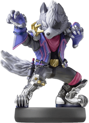 Amiibo-Wolf (Nr. 63) - Super Smash Bros. series Tweedehands