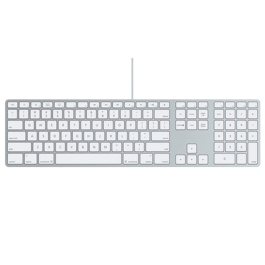 Apple-Numeriek Bedraad Toetsenbord - QWERTY (A1243) Tweedehands