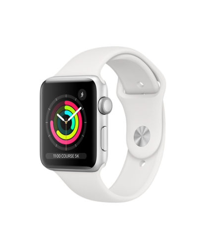 Apple-Watch Series 3 - 42mm - Silver / Zilver Tweedehands
