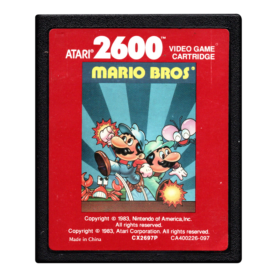 Atari 2600-Mario Bros. (Losse Cassette) Tweedehands