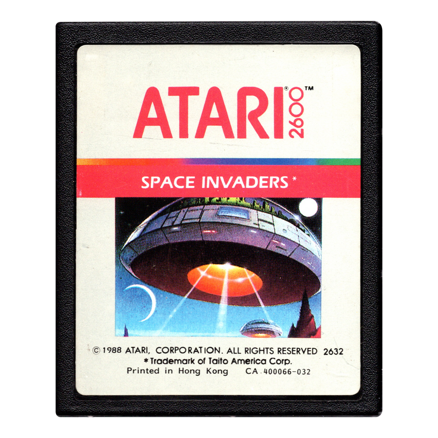 Atari 2600-Space Invaders (Losse Cassette) Tweedehands