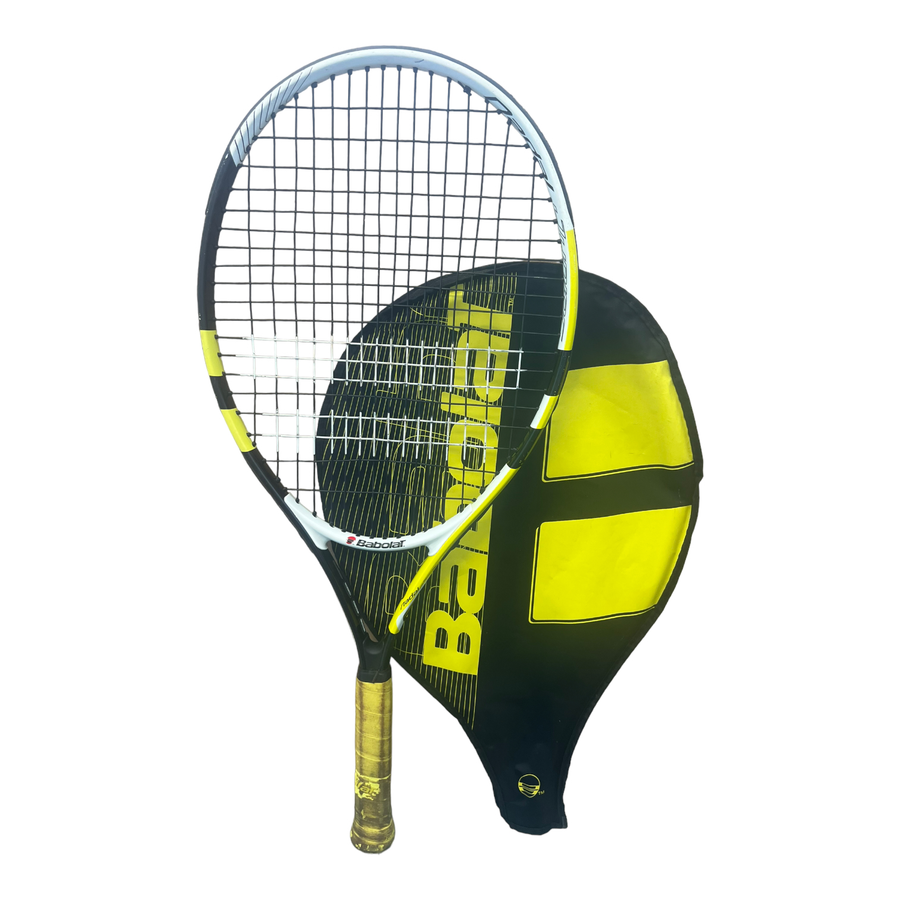 Babolat-Tennis Racket Nadal Junior 140 Incl. Hoes (248g) Tweedehands