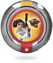 Disney Infinity-Princess Leia Boushh Disguise Tweedehands