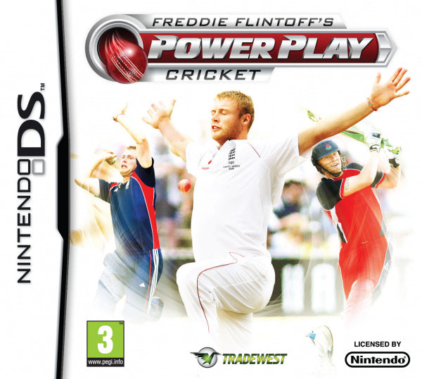 DS-Freddie Flintoff's Power Play Cricket Tweedehands