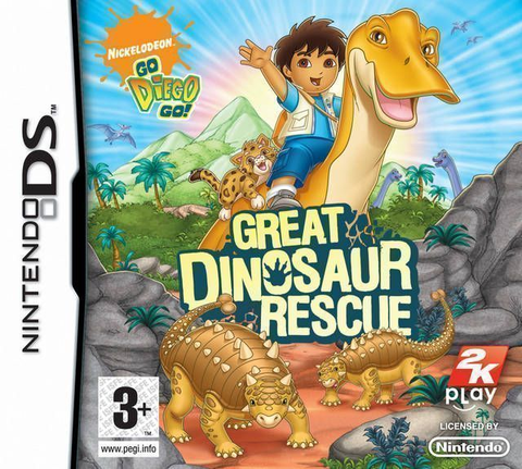 DS-Go, Diego, Go!: Great Dinosaur Rescue Tweedehands