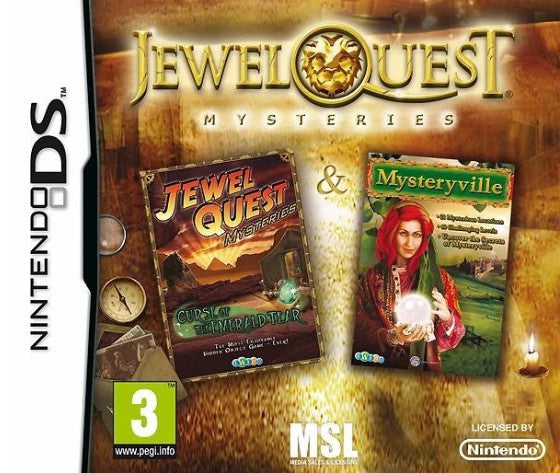 DS-Jewel Quest Mysteries & Mysteryville Tweedehands