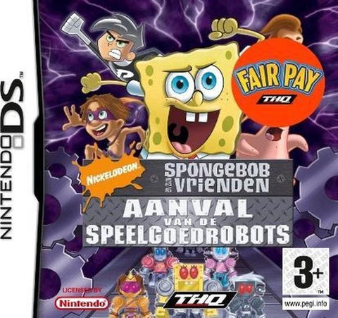 DS-Nickelodeon: Spongebob And Friends - Attack of the Toybots Tweedehands