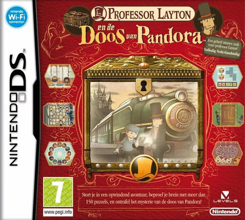 DS-Professor Layton en de Doos van Pandora (Nederlandstalig) Tweedehands