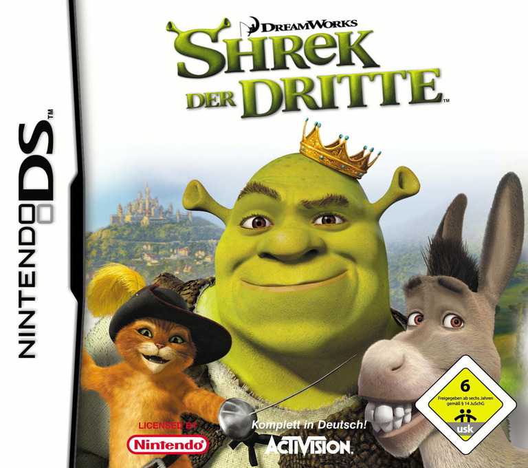 DS-Shrek the Third Tweedehands