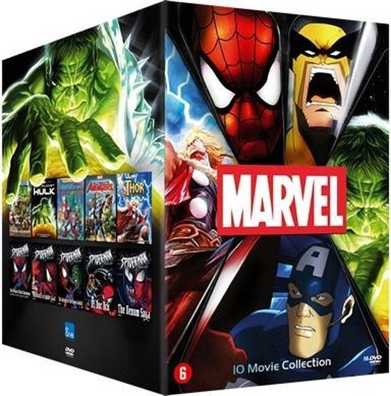 DVD-Marvel 10-Movie Collection Films Tweedehands