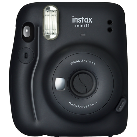 Fujifilm-Instax Mini 11 Instant Camera - Zwart (Charcoal Gray) Tweedehands