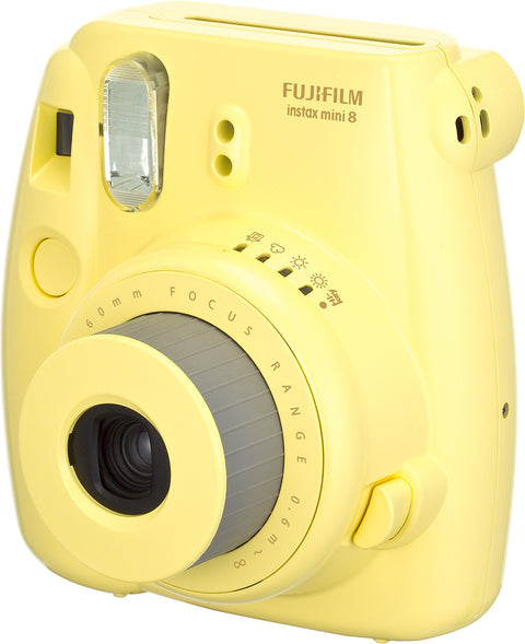 Fujifilm-Instax Mini 8 Instant Camera - Geel Tweedehands