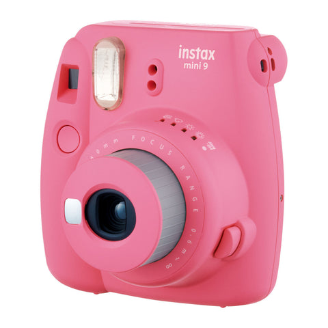 Fujifilm-Instax Mini 9 Instant Camera - Roze (Flamingo Pink) (Nieuw)