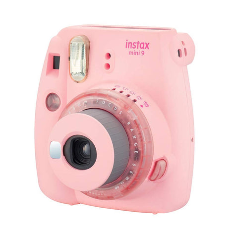 Fujifilm-Instax Mini 9 Instant Camera - Roze (Transparant) Tweedehands
