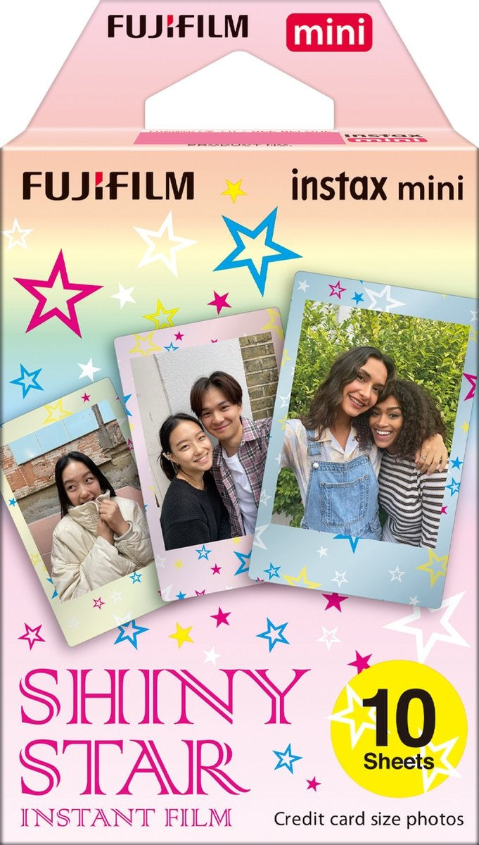 Fujifilm-Instax Mini Film - Shiny Star - 10 Stuks (Nieuw)