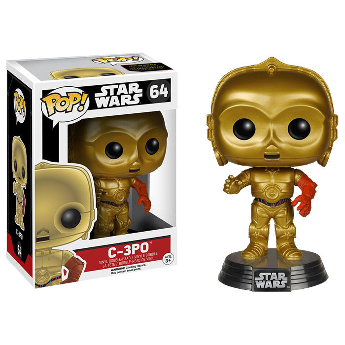 Funko-Pop! Star Wars The Force Awakens: C-3PO - Nr 64 (Nieuw)