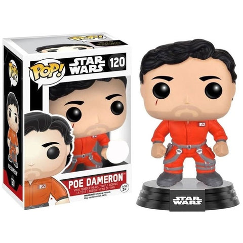 Funko-Pop! Star Wars The Force Awakens: Poe Dameron - Nr 120 (Nieuw)