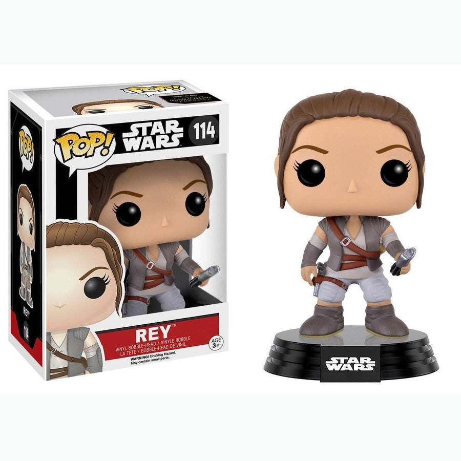 Funko-Pop! Star Wars The Force Awakens: Rey Final Scene - Nr 114 (Nieuw)